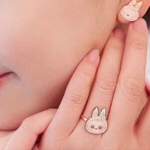 Popmart Mokoko "Daisy Dream" Enamel Ring Boutique Character Jewelry